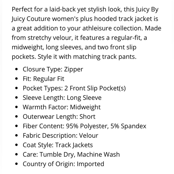 Juicy Couture Light Pink Velour 2 Piece Tracksuit Set - Picture 5 of 7